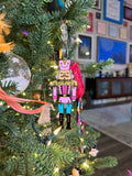 Wood Nutcracker Christmas Ornament
